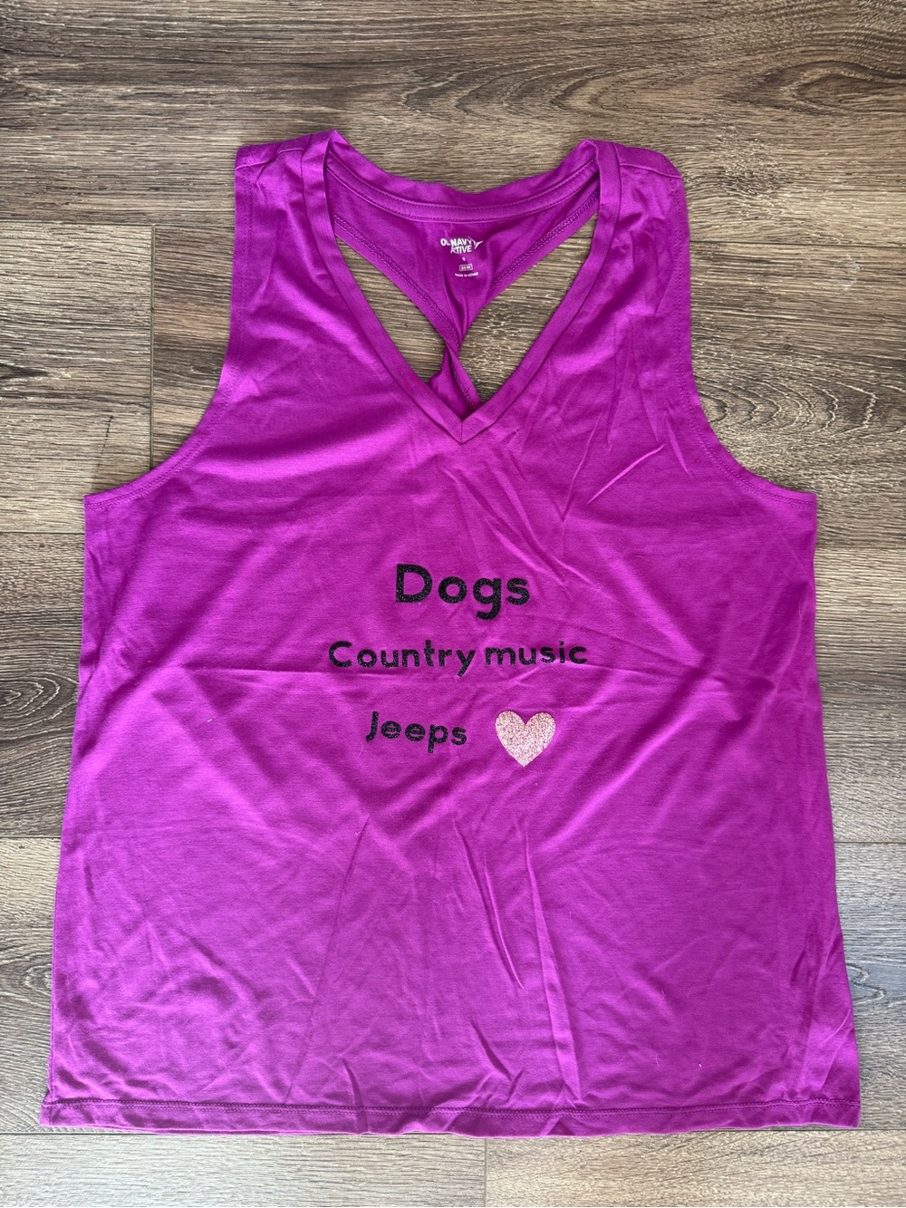 Old Navy Active Go Dry Workout Racerback Tank, Dogs Country Music Jeeps, Magenta